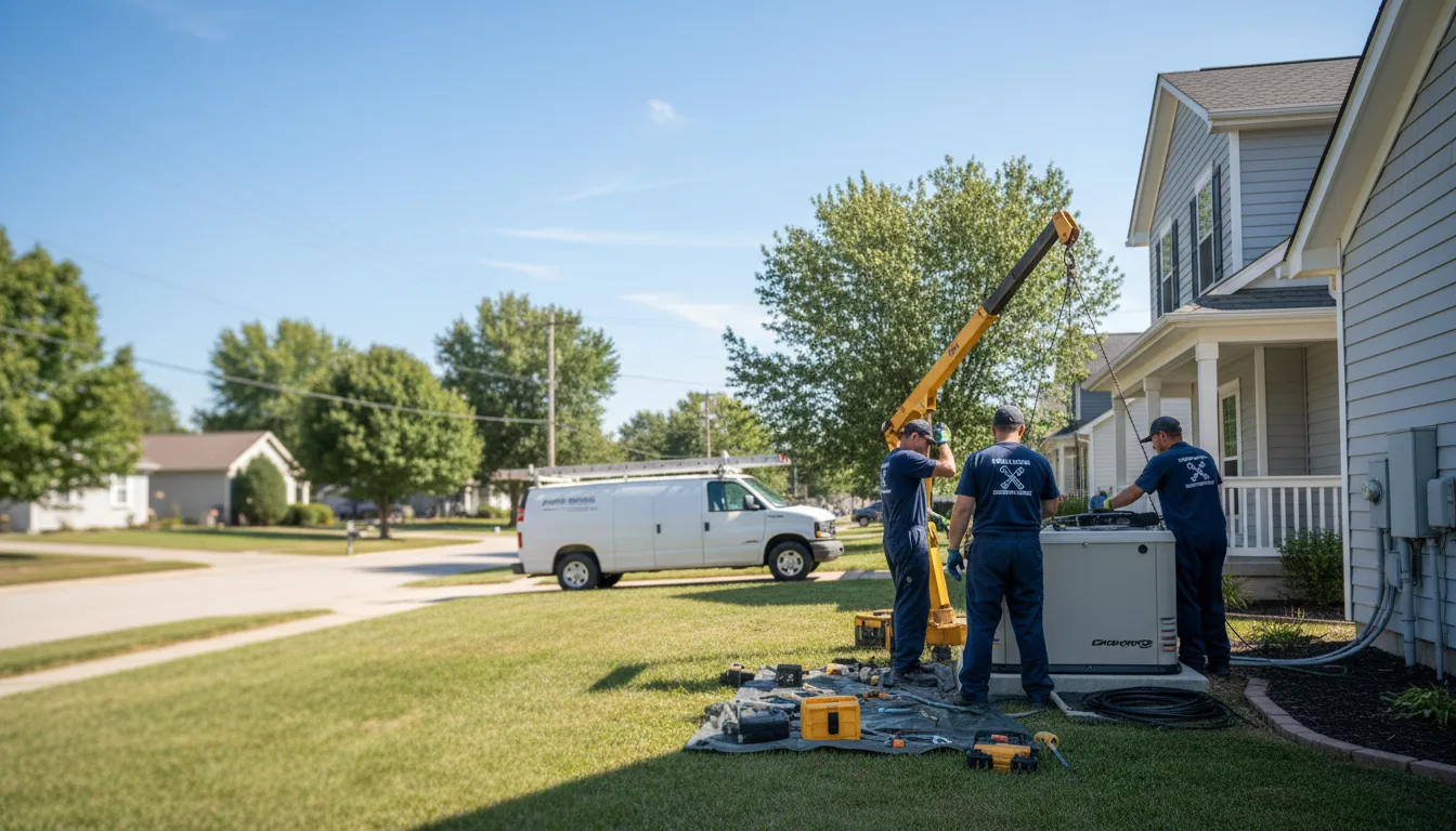 Generator Installation in Davenport, IA near me